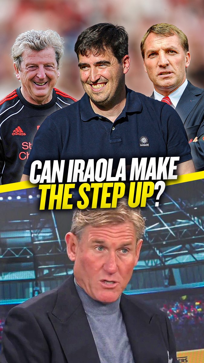 ❌ Rodgers and Hodgson to #LFC ❌ Potter to #CFC ❌ Moyes to #MUFC Simon Jordan examines if Andoni Iraola can make the step up to a big club after numerous managers failed! 👀