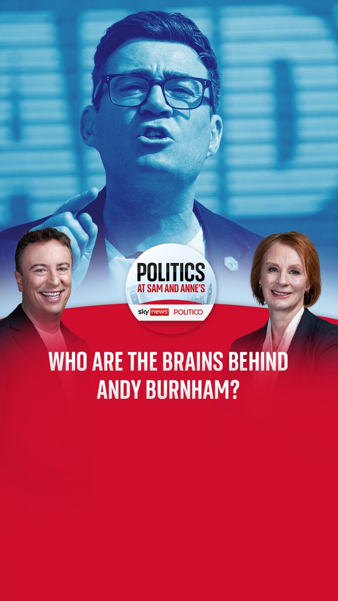 Who are the brains behind Andy Burnham? In today's episode, @samcoatessky tells anne mcelvoy who is shaping the policy for Mr Burnham. Listen to PASAA here: