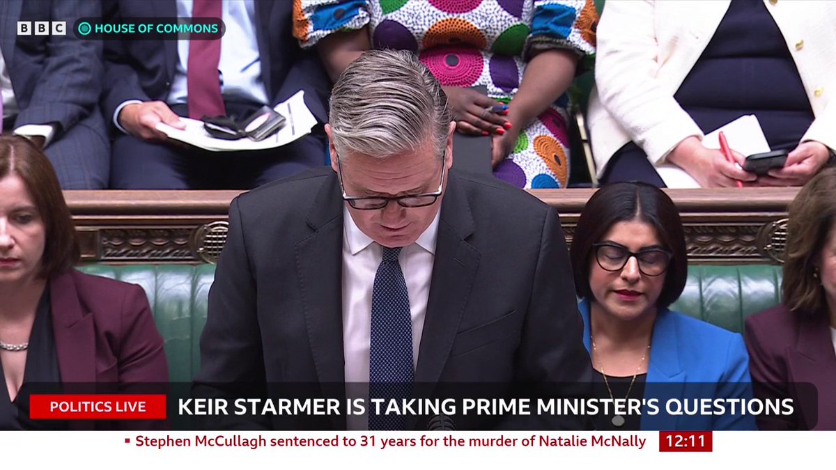 Conservative leader Kemi Badenoch asks Prime Minister Keir Starmer: "By how much has the welfare bill risen since he came to office?" "We inherited a broken system from the party opposite," the PM says #PMQs