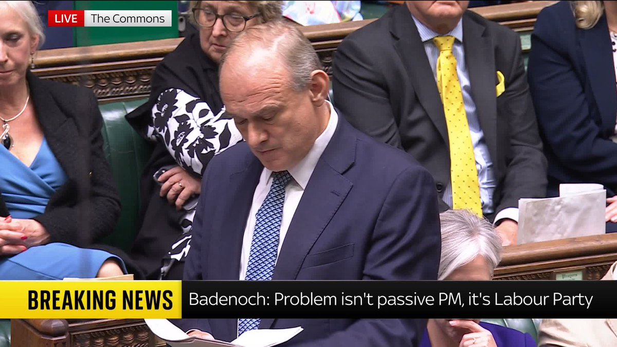 BREAKING: Sir Ed Davey has suggested people are using Henry Nowak's death as a "political football". Leader of the Liberal Democrats asks Sir Keir Starmer if he agrees that politicians should all come together to tackle knife crime