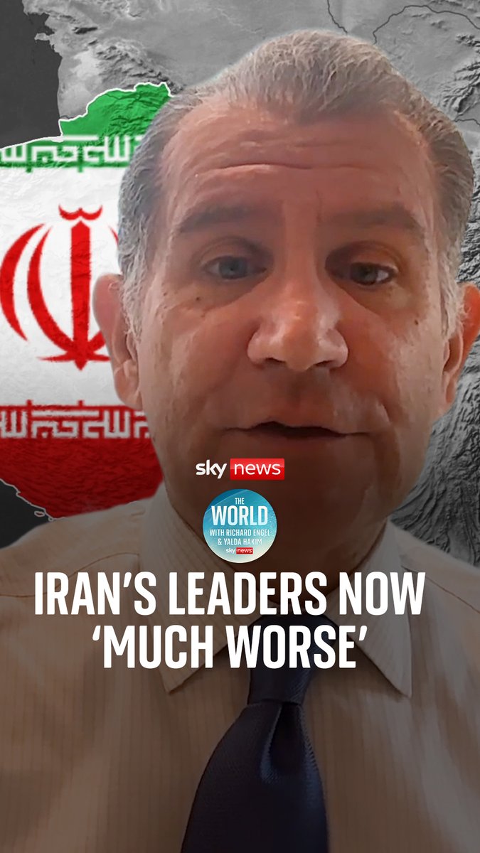 'These people always wanted a nuclear weapon' Since the start of the war, Iran's leadership has become more hardline according to ex-CIA analyst Ken Pollack. Hear his fascinating interview with Richard Engel on The World podcast now. 🎧 👉