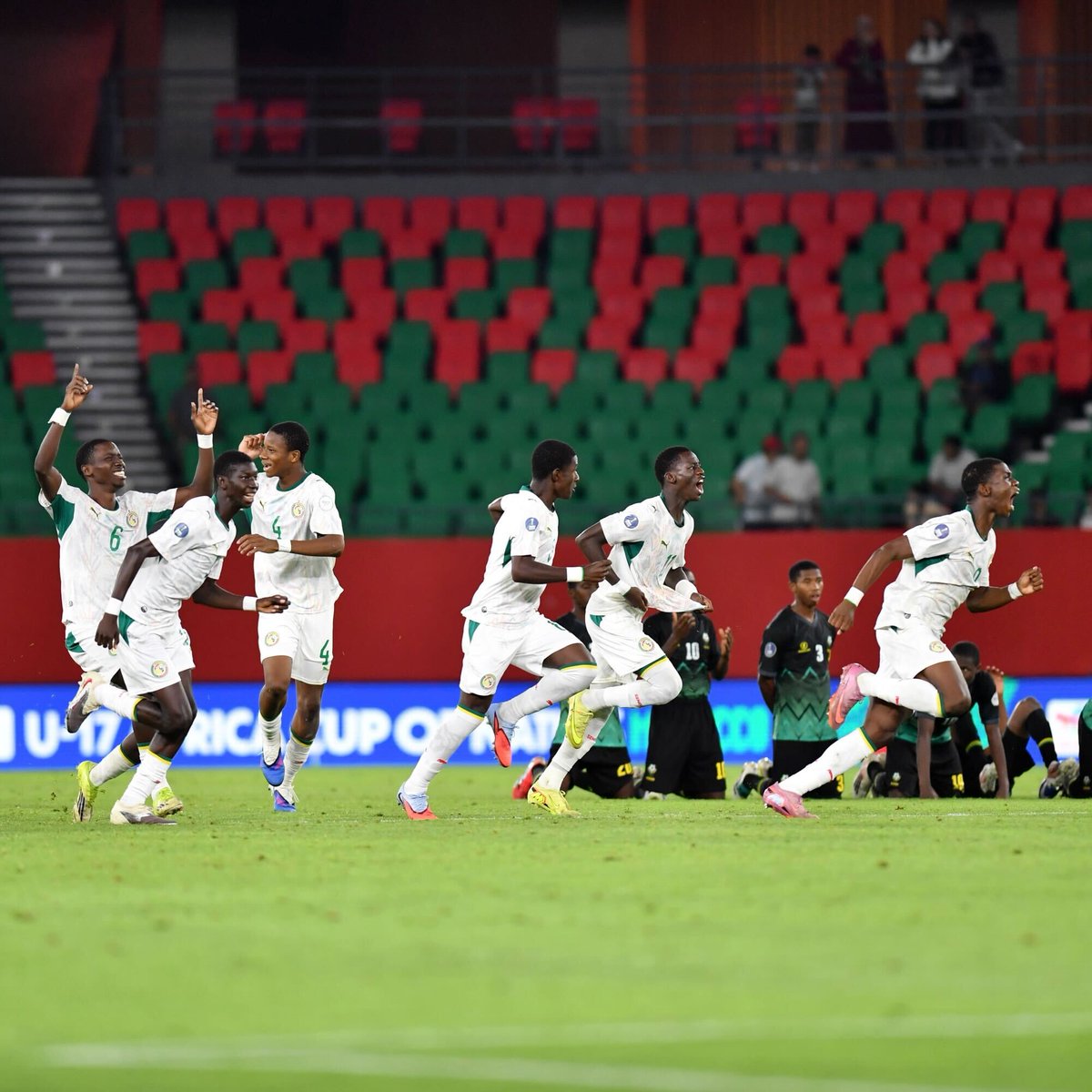 The full penalty shootout. The full drama. 😮‍💨 #TotalEnergiesAFCONU17
