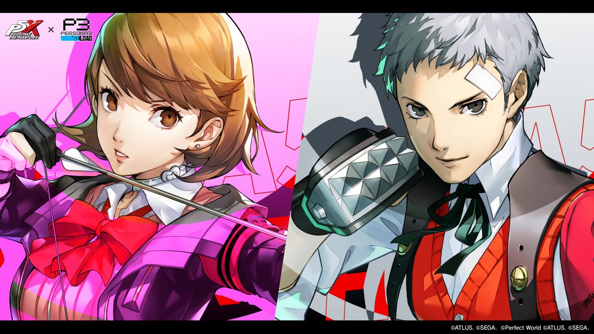 ✧ ┈『P5X』×『P3R』ストーリー更新┈ ✧ 『ペルソナ３ リロード』より、岳羽 ゆかり（CV:豊口めぐみ）と真田 明彦（CV:緑川光）がイベントストーリーに登場！ ここでしか読めないオリジナルストーリーをぜひお楽しみに✨️ ver.4.2は明日6/4(木)実施！ #P5XJP #P3R #P5X1周年 #P5X_P3Rコラボ