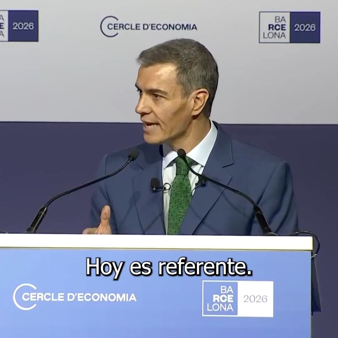 España ya no es diferente, como hace ocho años. España es ahora un referente. Crecemos como nunca. Con más derechos, con la reforma laboral, con la subida del salario mínimo. España avanza. Y, con ella, también Catalunya. Con estabilidad y acuerdos. Con confianza y ambición.