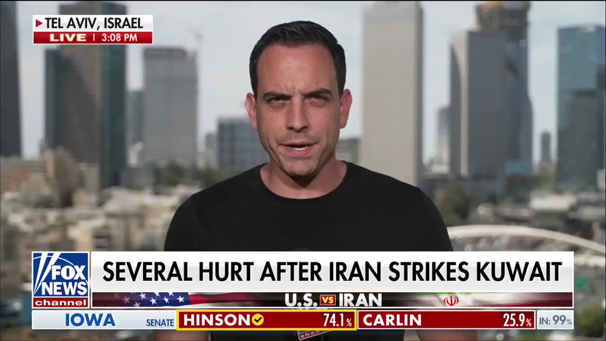 BREAKING: At least one person has been killed and more than 60 have been wounded after Iran launched a barrage of missiles and drones at Kuwait and Bahrain overnight. CENTCOM says an additional wave of drones attempting to attack U.S. forces in Kuwait were downed and that no American personnel or assets were harmed. The escalation comes as the Trump administration continues nuclear talks with Iran, while maintaining that sanctions relief will depend on Tehran agreeing to strict limits on its nuclear program, Trey Yingst reports