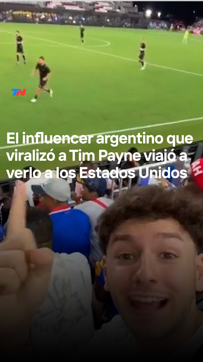 "VINIMOS A VER A TIM PAYNE" I El influencer argentino, Valen Scarsini, que viralizó al futbolista neozelandés viajó a los Estados Unidos y fue a verlo al amistoso en el que Nueva Zelanda fue goleada 4-0 por Haití. El influencer lo mostró en sus redes e hizo un anuncio importante: "Vamos a conocer a Tim Payne".
