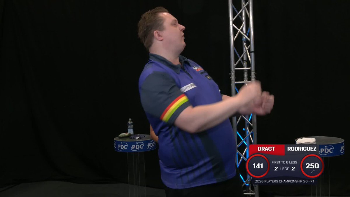 EIGHT PERFECT DARTS! Martijn Dragt comes agonisingly close to a nine-darter, from absolutely nowhere! 🤯 Superb effort from the Dutchman! 👏 📺 #PC20