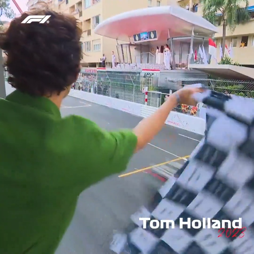 Sporting heroes and movie stars waving the flag 🏁 It could only be Monaco 🤩 #F1 #MonacoGP