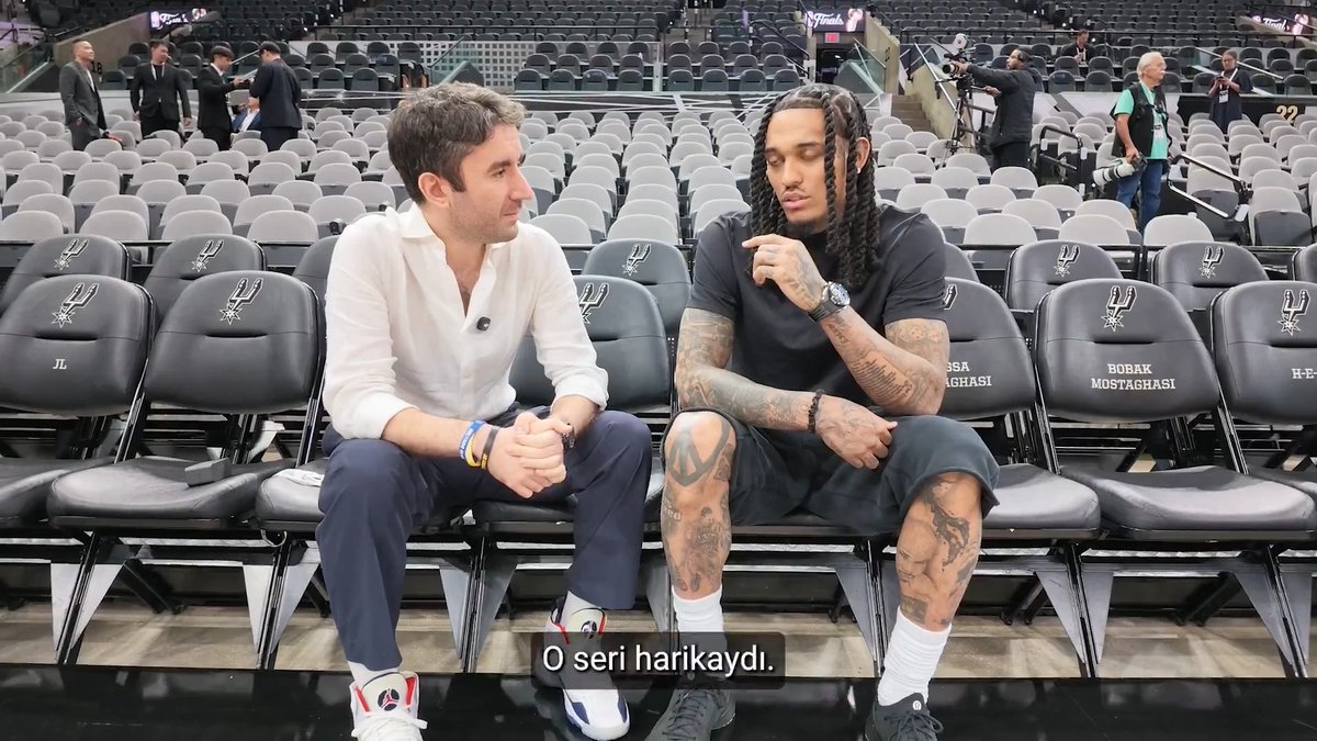 NBA Finalleri öncesi New York Knicks'in gard oyuncusu Jordan Clarkson ile yaptığımız özel röportaj sizlerle! 🎙️ İnan Özdemir