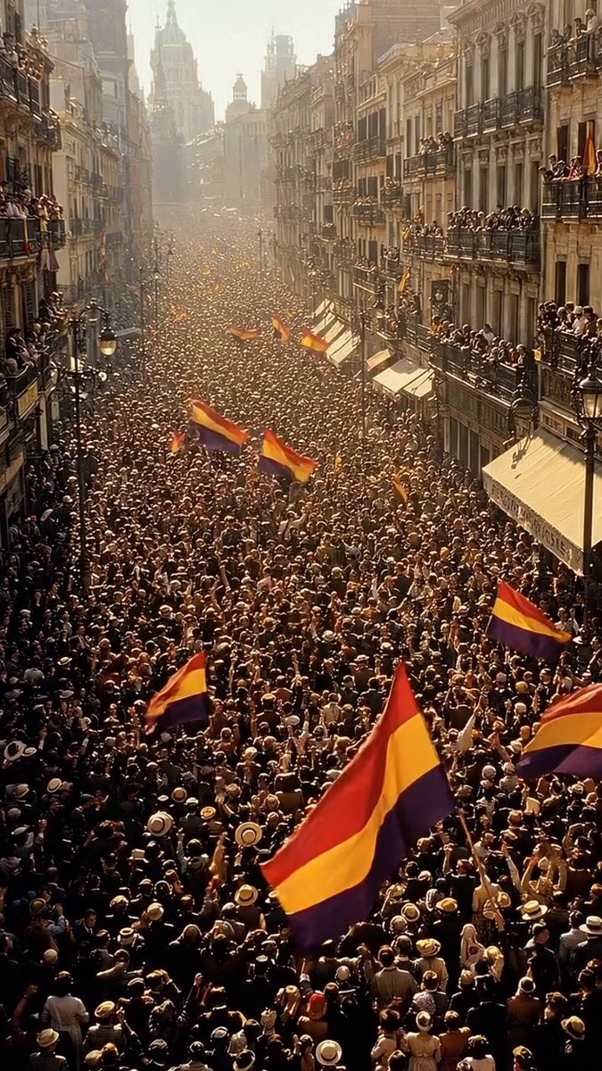 ®️ JAMÁS te contaron esto de la Segunda República | Historia de España 1931-1933 La Segunda República se proclamó sin un solo disparo y prometió pan, tierra y justicia. Veinte meses después había quemado un centenar de iglesias, dejado linchar a cuatro guardias civiles en Castilblanco, fusilado a once obreros en Arnedo, deportado a 145 personas al Sáhara por decreto y rematado en Casas Viejas con una familia quemada viva y una docena de campesinos fusilados ya rendidos. Cinco matanzas. Veintidós muertos solo en Casas Viejas. En tres días. La derecha usó esa sangre para tumbar la República; la izquierda prefirió no mirarla. ¿De qué lado hay que ponerse para que veintidós muertos dejen de contar? Cuéntanoslo en comentarios #SegundaRepública #casasviejas #historiadeespaña #guerracivilespañola #historia