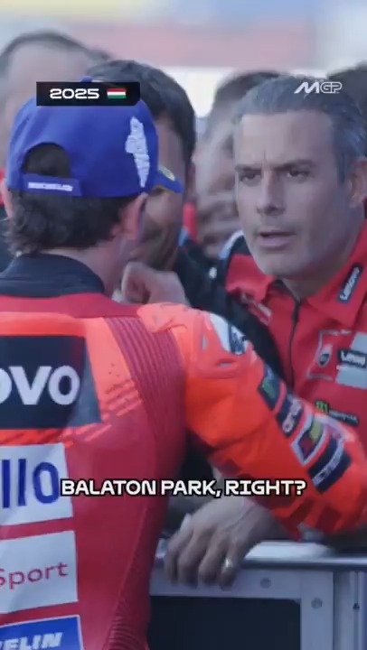 Last year Balaton Park was Balaton Marc 💪 Marc Márquez #HungarianGP 🇭🇺