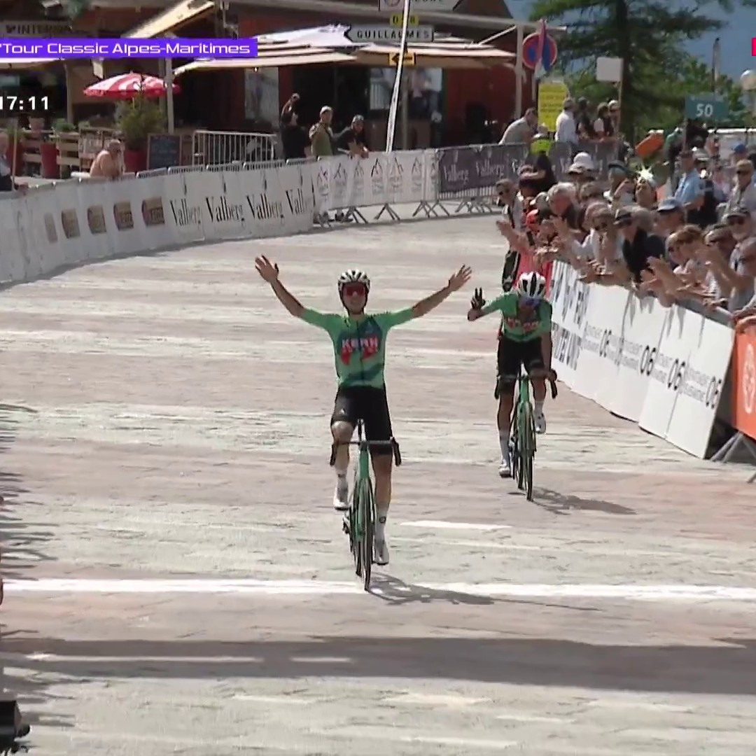 Tremendo doblete de Equipo Kern Pharma en #MercanTourClassic!!! Primera victoria en la carrera de ibon ruiz secundado por su compañero Ivansosacuervo