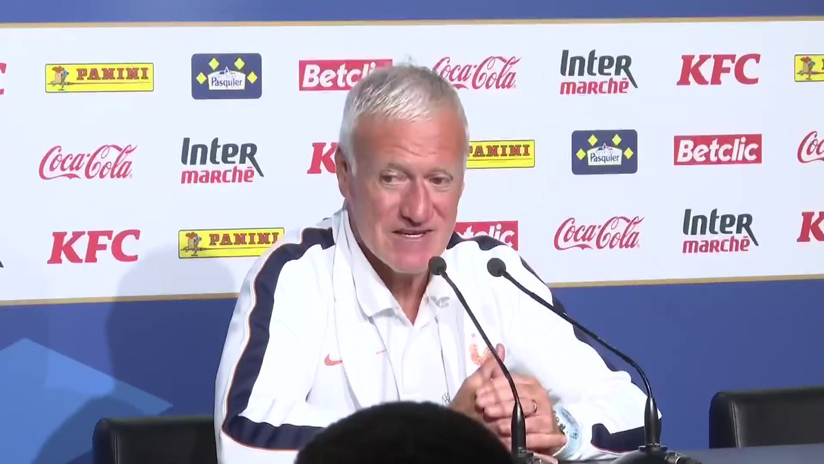"Comme toutes les équipes, la Cote d'ivoire a le potentiel pour faire de très grandes choses" Didier Deschamps en conférence de presse la veille de France - Cote d'Ivoire