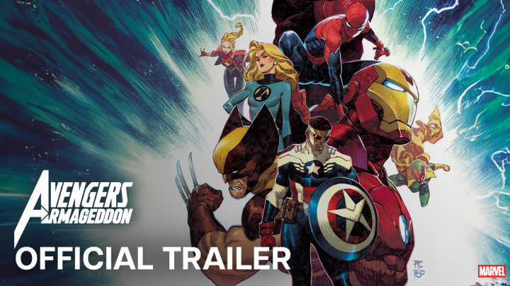 Avengers: Armageddon, by writer Chip Zdarsky and artists Delio Diaz and Frank Alpizar, unites the Avengers, the Fantastic Four, Wolverine, and more for an epic, world-shaking battle against the Red Hulk that ushers in a new era for Earth’s Mightiest Heroes. Don’t miss this explosive five-issue event series, arriving June 10.