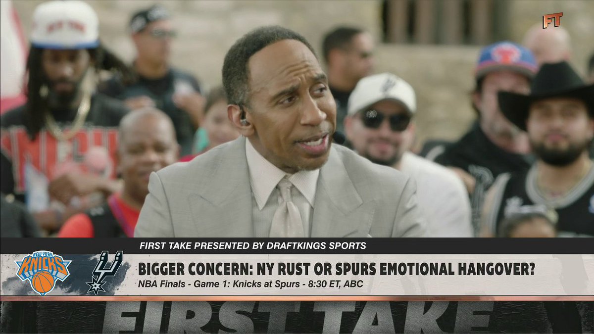 "Greg Popovich is one of the greatest coaches to have ever coached basketball. ... The mastermind is still around." —Stephen A Smith on Popovich's impact on the Spurs ahead of the NBA Finals 👏