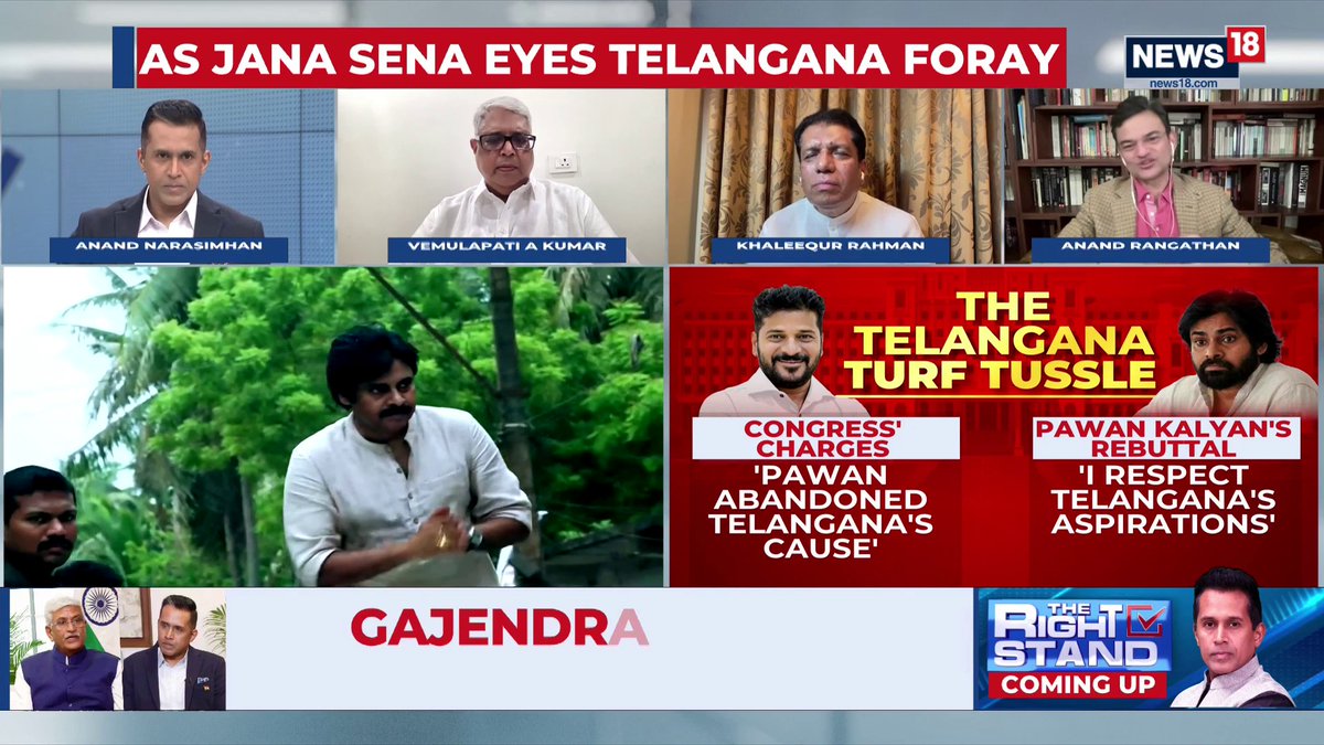Wow.. Anand Ranganathan weaponized the debate to declare, what happened in Tamil Nadu is coming to Telangana crowning Pawan Kalyan as the South’s next unstoppable force. Proud Kalyan Supporter ❤️