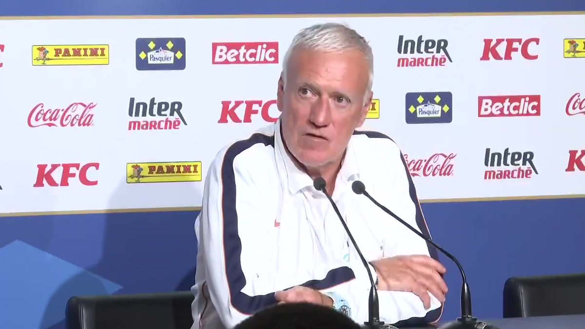 « Kylian est en pleine forme, physiquement et psychologiquement » Deschamps sur la situation de Kylian Mbappé, alors que sa saison au Real Madrid n'a pas été réussie sur le plan du palmarès.