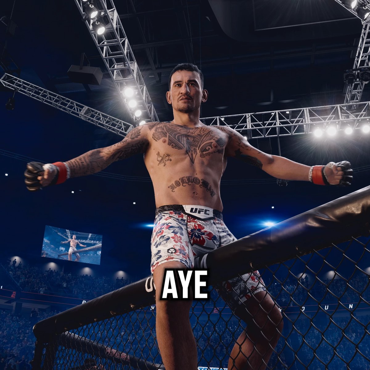 From studying the moves to starring on the Ultimate Edition cover 👊 Max Holloway has made his mark on #UFC6 😤