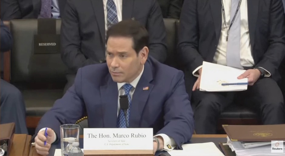 Rubio on Trump's insomnia: "I've been on foreign trips with the president, and he doesn't sleep the whole flight. Everyone else is sleeping on the plane and he's wandering the hallways"