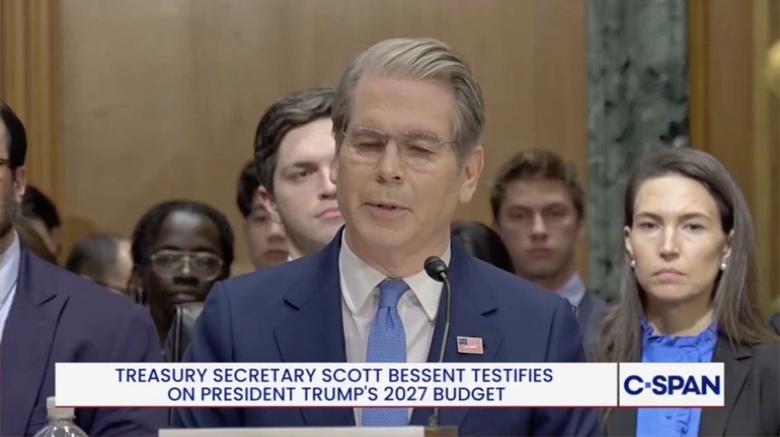 Bessent: Food prices, or as many people like to call them, groceries— Sen. Hassan: When was the last time you were in a grocery store?