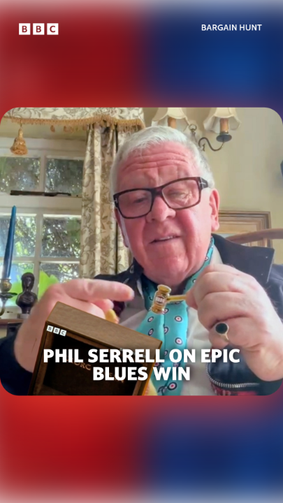 📣 #BBCBargainHunt antiques legend Philip Serrell speaks for the first time about how he helped the blue team to that *epic* win on Monday's episode. 🏆 It's the show that EVERYONE is talking about! ▶️ Watch for yourself: