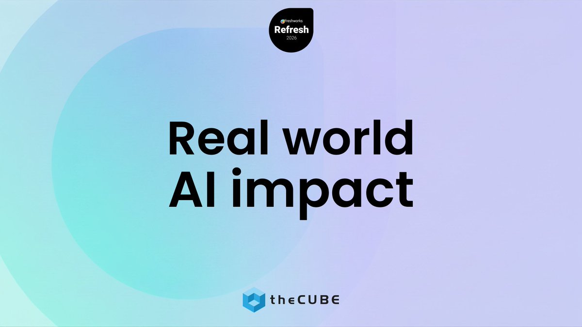 At #Refresh2026, theCUBE’s BobLaliberte spoke with Srinivasan Raghavan & Martha Perez about how Freshworks Inc enabled iQor to unify #ticketing, #changemanagement & #assetmanagement processes for new acquisitions. 💡 Get more insights! #EnterpriseAI