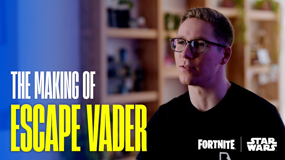 You hear the iconic breathing before you see him... 😱 See how Beyond Creative - Fortnite brought Escape Vader to life.