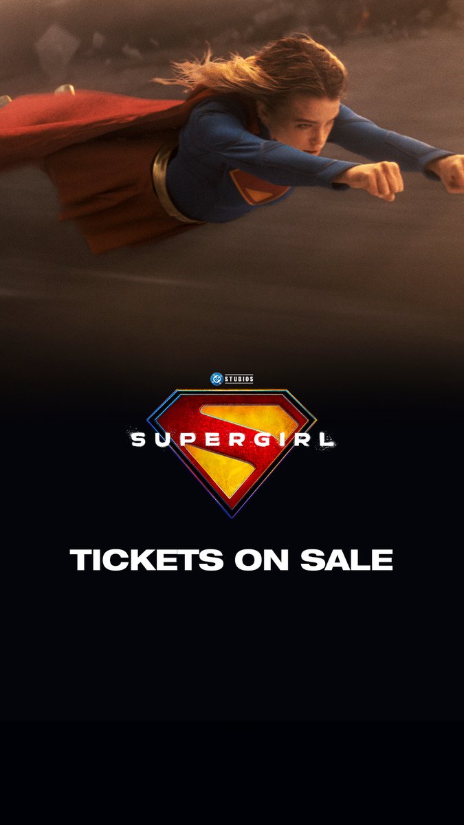 Get tickets now and tag who you're bringing to see #Supergirl - only in theaters and IMAX June 26.