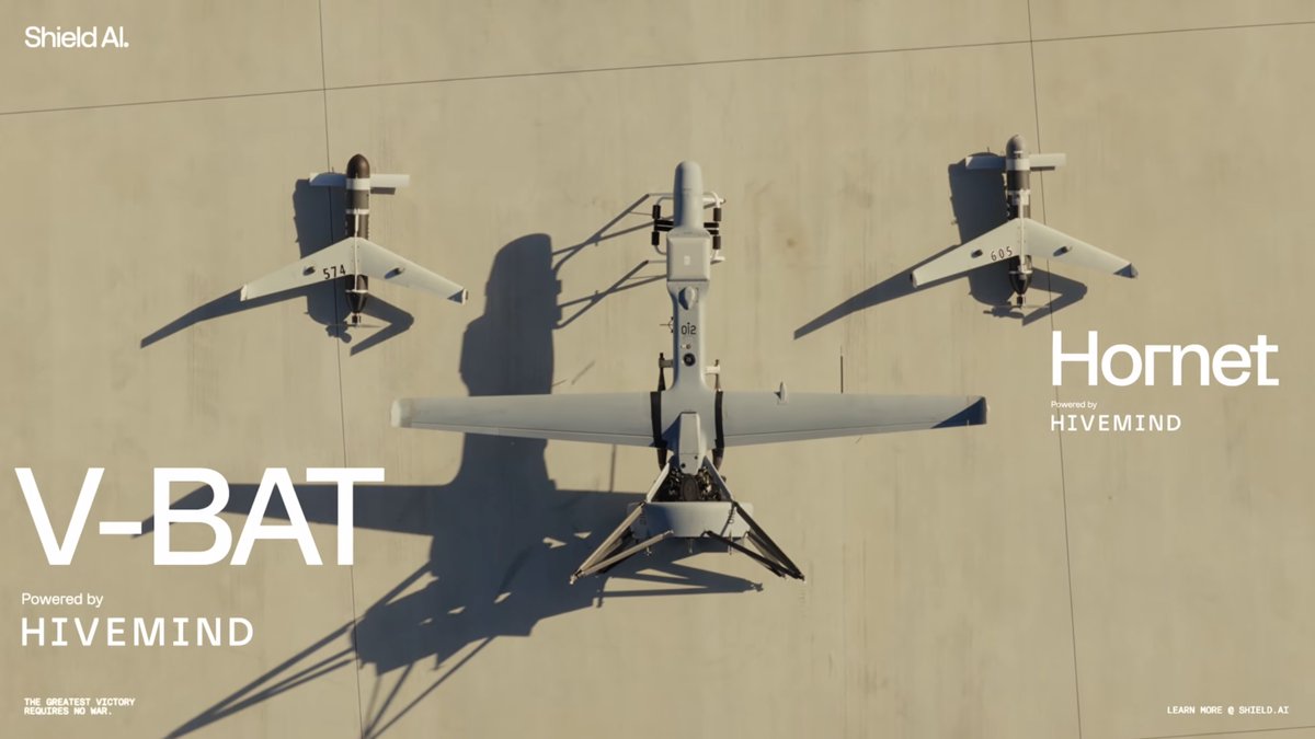 Hivemind completed its first autonomous multi-platform teaming flight with V-BAT and multiple Destinus Hornet systems. V-BAT served as a comms relay between the ground station and the Hornets, while Hivemind coordinated formation and managed in-flight mission updates in real time, no direct control of each platform required. The test shows how platforms with different communication architectures can operate as a single autonomous unit in contested environments. More coming soon! Autonomy for the world. The greatest victory requires no war.