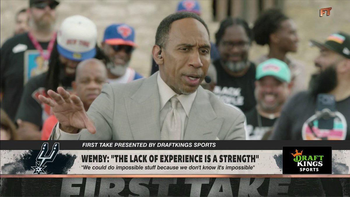 "He's not just a superstar in this game. He's the kind of superstar we've always craved. ... This means everything to him." Stephen A Smith gives high praise to Wemby ⭐️