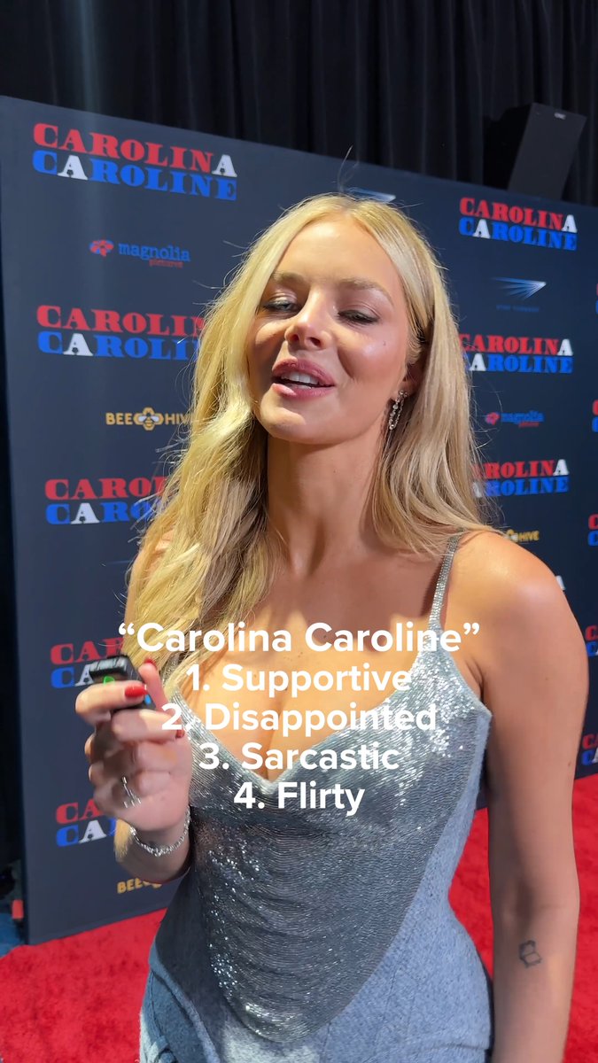 The last one's the best. CAROLINA CAROLINE is only in theaters starting this Friday.