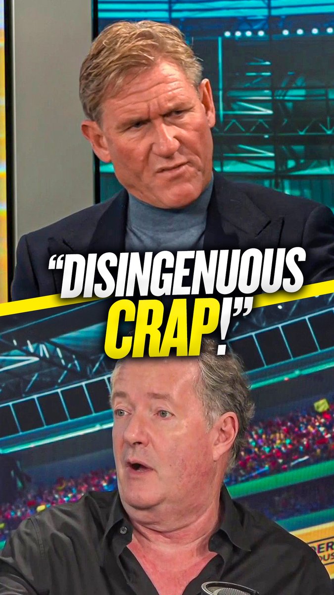 🎥 Simon: "I'm in the media, not of the media!" 😤 Piers: "What a load of disingenuous cr*p!" Simon Jordan and Piers Morgan get heated over Simon's position in the media and if he's the same as Piers! 🔥