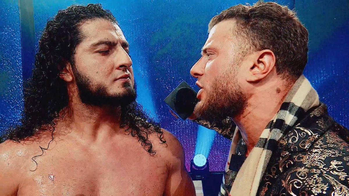 #AEWDynamite LIVE, 8/7c, TBS & HBO Max TONIGHT! AEW World Championship Maxwell Jacob Friedman™️ vs @RUSHToroBlanco After MJF was confronted by the red hot RUSH on Dynamite, El Toro Blanco will lock horns with the Devil for the AEW World Title, TONIGHT!