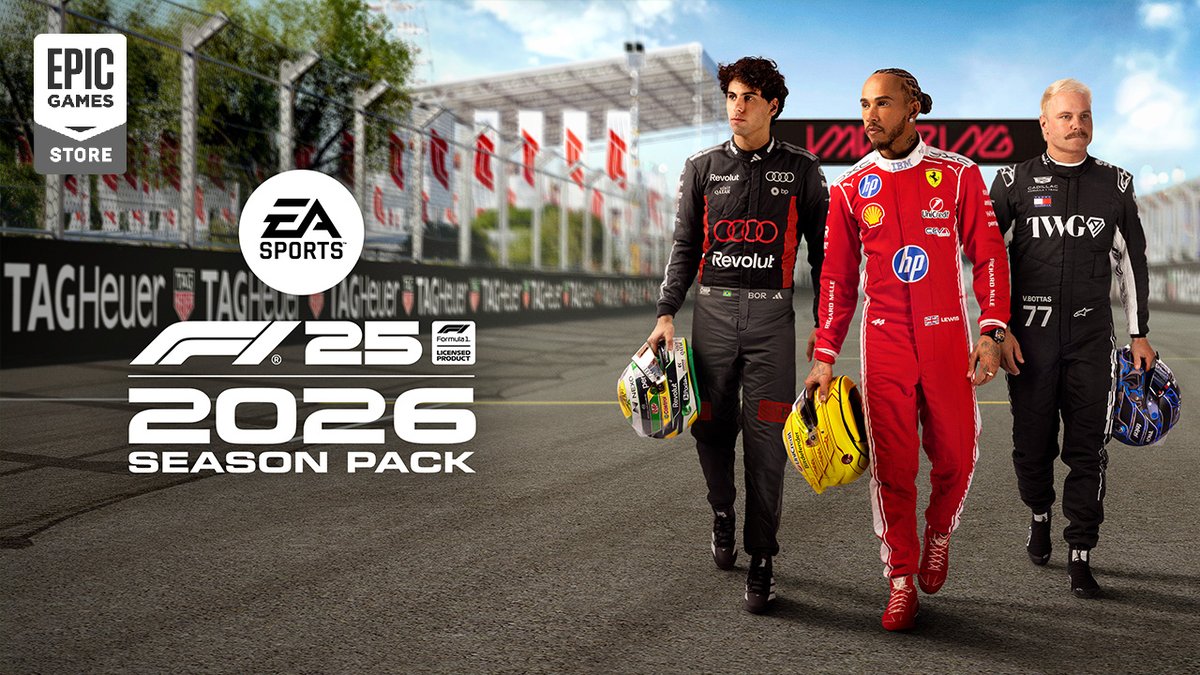 Drive the groundbreaking new era of F1! Master the new MADRING circuit and line up alongside new teams, Audi and Cadillac. Get the EA SPORTS F1 25: 2026 Season Pack now.
