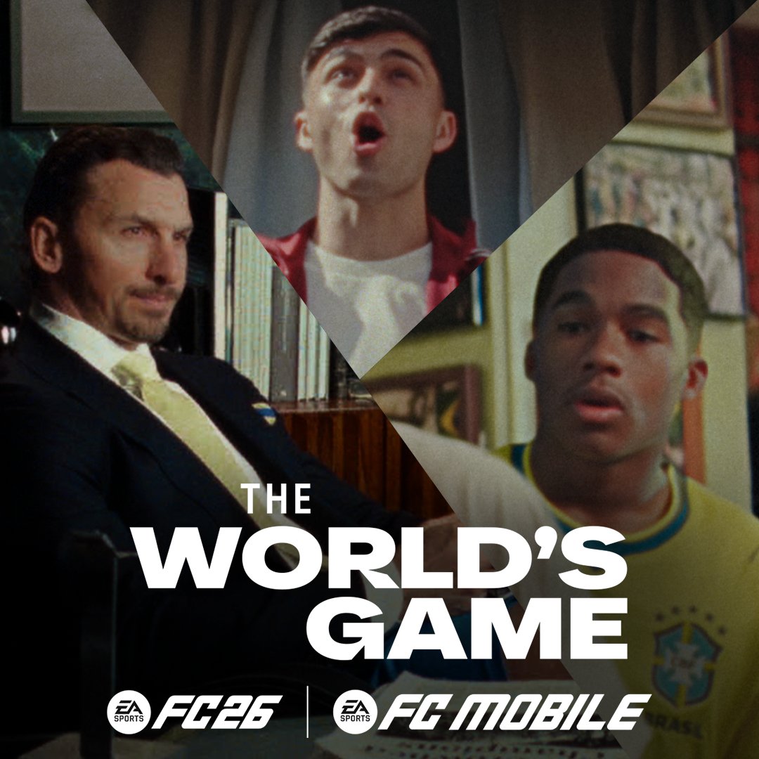 History isn't made. It's played. Win The World's Game for your country starting tomorrow in #FC26 and #FCMobile.
