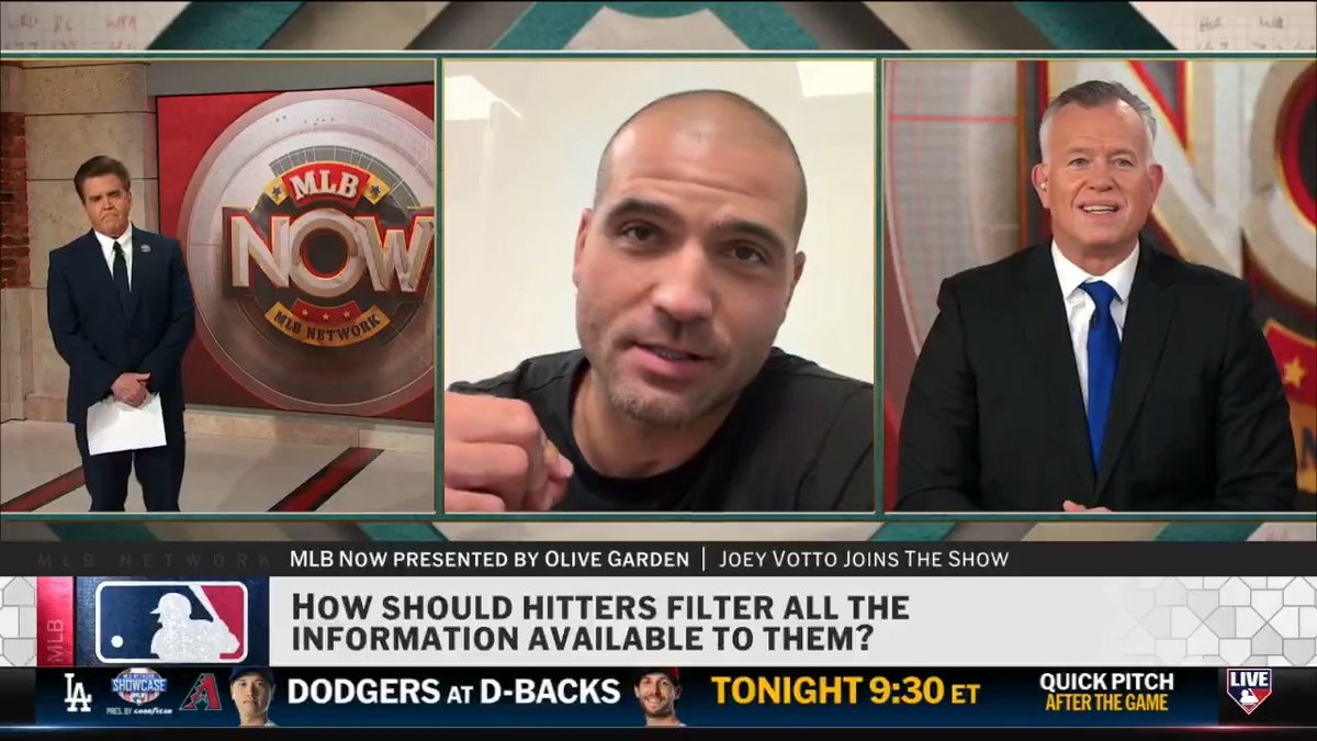 Joey Votto hired an analytics specialist in 2015 to map pitchers' stuff, umpire tendencies and more in an effort to better control the strike zone 📊🤯 The Cincinnati Reds great slashed .320/.449/.577 in the years he mentioned using the data.
