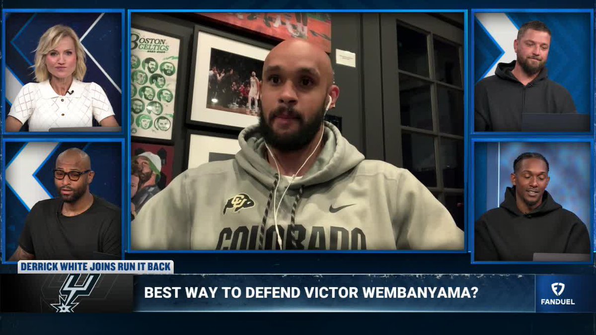 "Spurs in 7." - Derrick White "Knicks fans will be on your a**." - Chandler Parsons "Regardless." 😅 The Celtics star picks his former team to win the NBA Finals 🏆 Derrick White | Michelle Beadle | DeMarcus Cousins | Chandler Parsons | Lou Williams