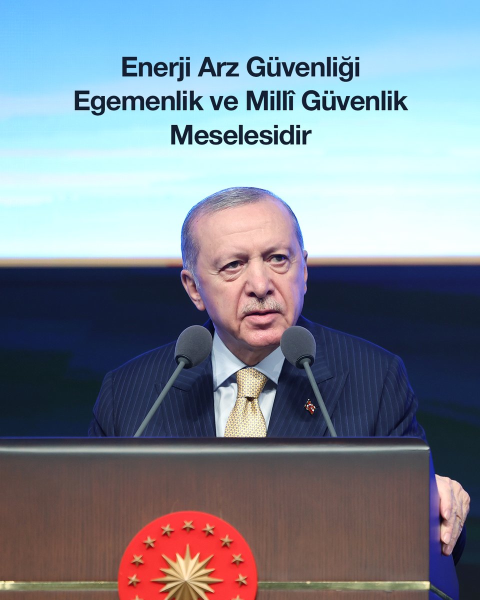 Rusya-Ukrayna savaşı ile Hürmüz’ün kapanması bize şunu öğretmiştir: Enerji arz güvenliğinin sağlanması sadece bir kalkınma meselesi değil, aynı zamanda bir egemenlik ve millî güvenlik meselesidir.