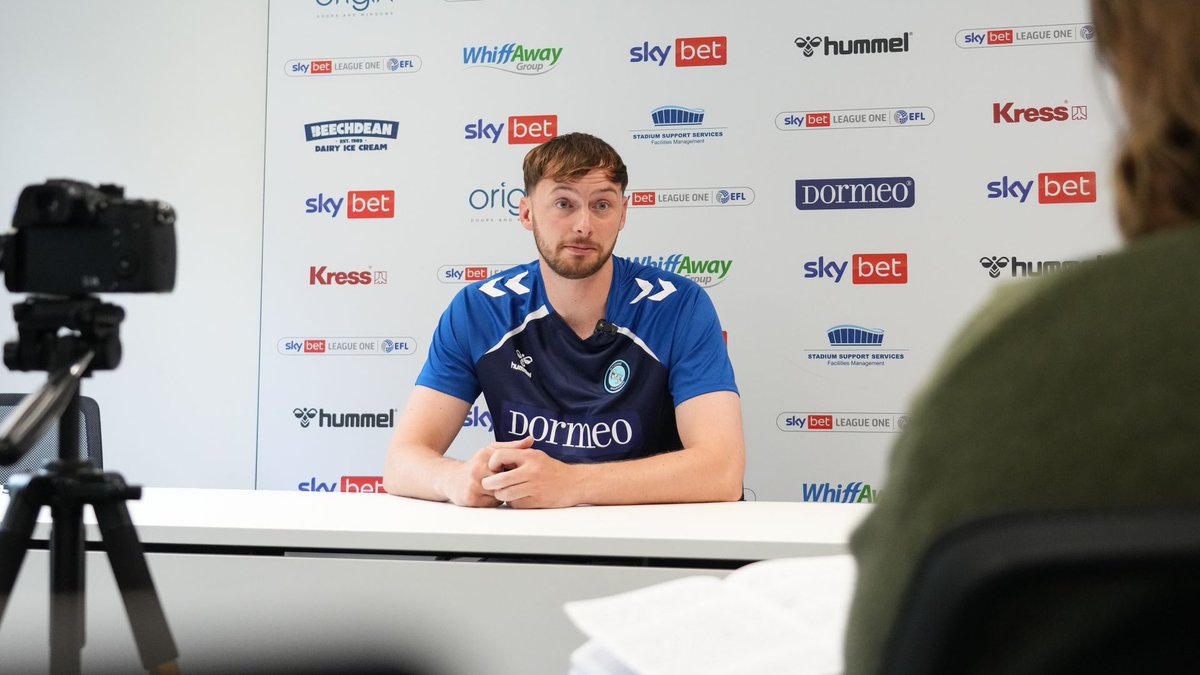 The first interview 🎤 Hear from Conor Hazard after he agreed his move to Adams Park earlier today, effective from July 1st.