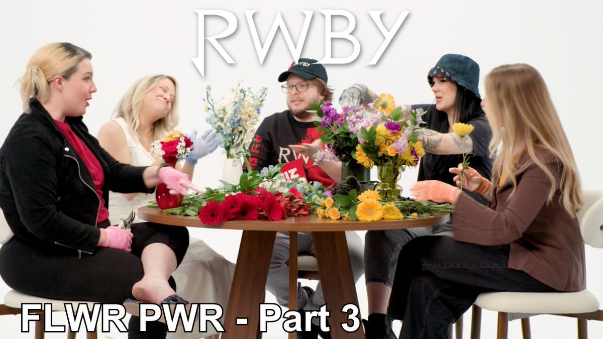 What has RWBY taught you? 👀✨ Lindsay Jones ➡️ Big Lick Comic Con NOVA Kara Eberle Kerry Shawcross