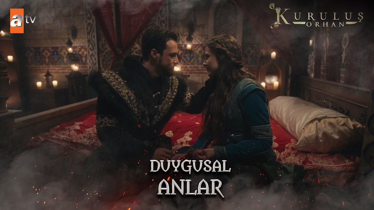 Sultan Orhan ve Asporça arasında romantik anlar... #KuruluşOrhan atv