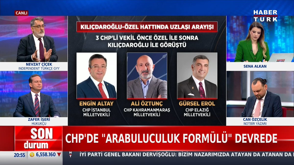 📌CHP'de "arabuluculuk formülü" devrede. Independent Türkçe Genel Yayın Yönetmeni Nevzat Çiçek #AçıkveNet'te değerlendirdi.