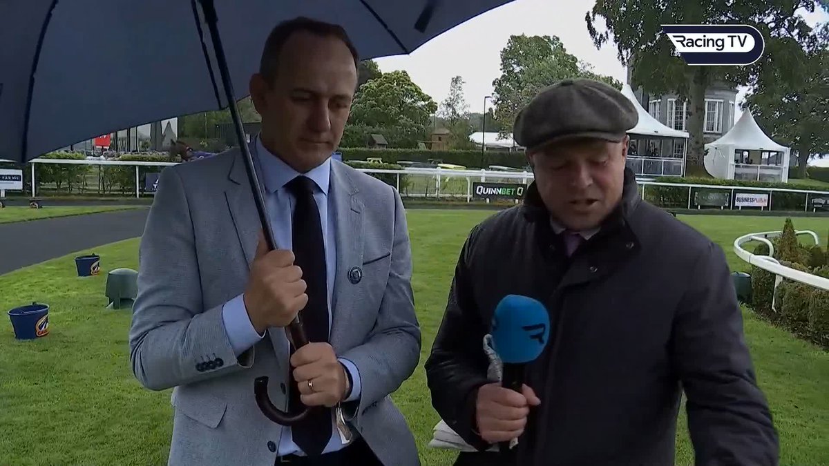 🗣️ "Our first day sponsoring today." Thanks to our sponsors Pension Structures who sponsored the Pension Structures Irish EBF Maiden & we hear more from Brian Lacey from the company