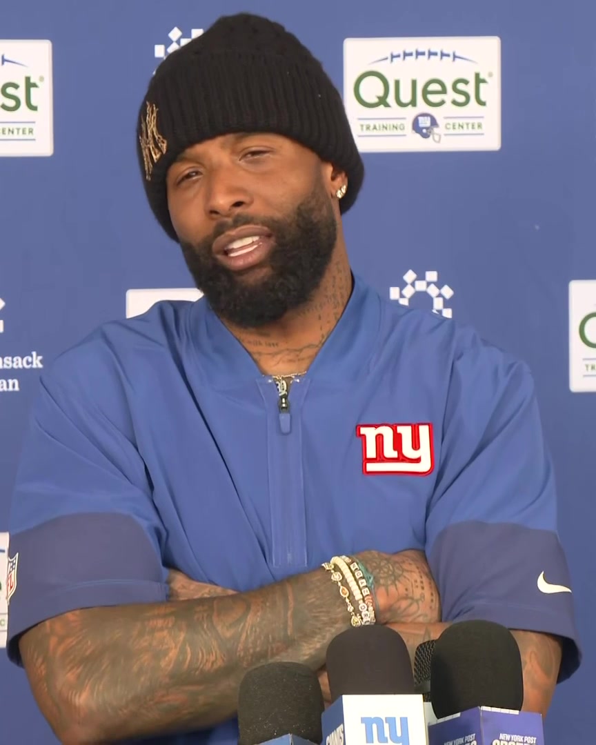 "The way that I had to walk away, it was unsettling in my soul. I have to do this. This is for myself, this is for my son. I want him to be able to see who I am, not who I was, and know that we never give up in our house. You go after what you believe in." - Odell Beckham Jr.