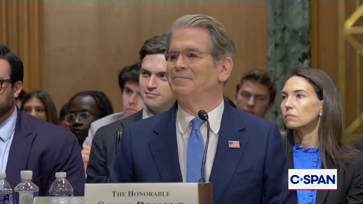 .Senator Thom Tillis: "Did you actually tell Pulte you were going to punch him in the face? Secretary Bessent: "No sir, I told him I was going to kick his ass."121712