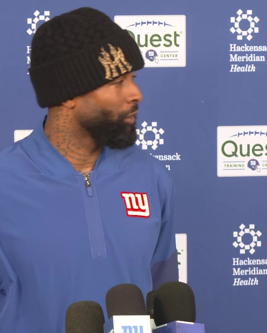 Odell Beckham Jr. says he spoke with people in the Giants' organization when they were undergoing their coaching search and gave his endorsement to John Harbaugh: "He's one of my favorite coaches I ever had"