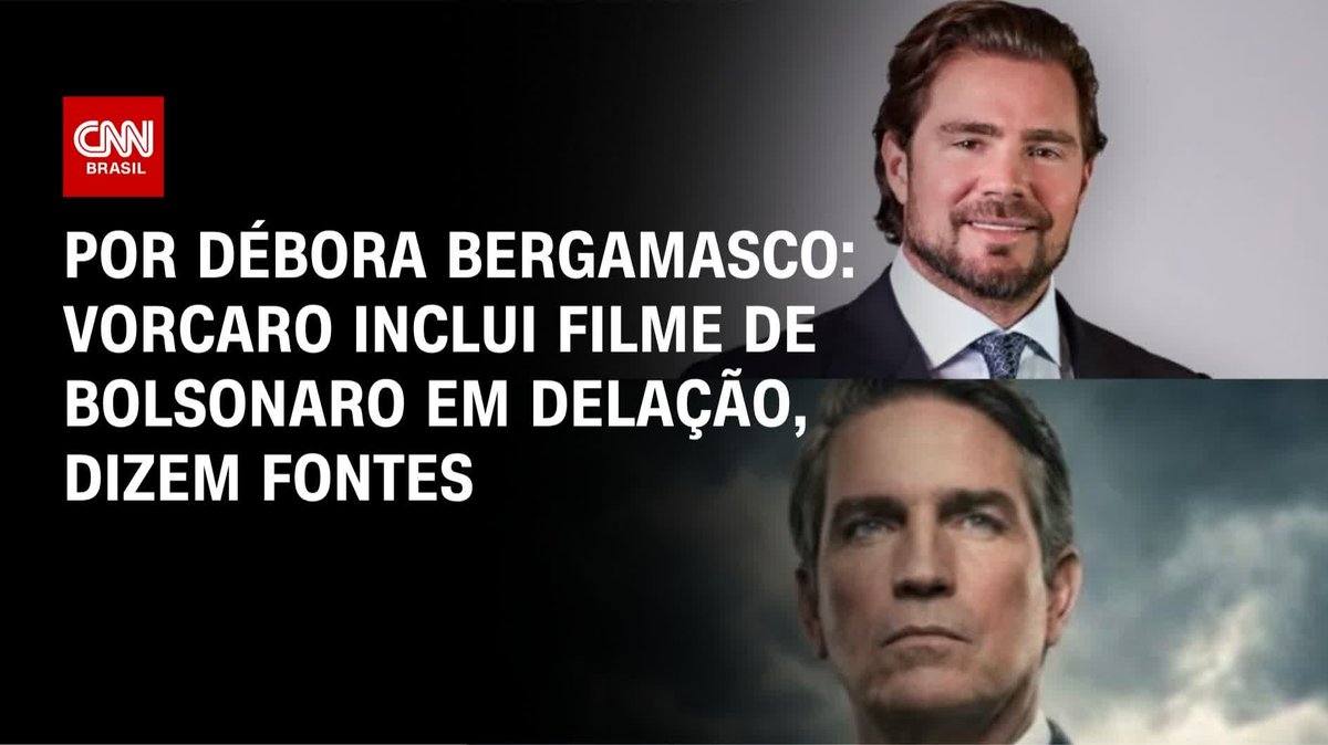 Por Débora Bergamasco → Vorcaro inclui filme sobre Bolsonaro em delação, dizem fontes; assista #CNN360º