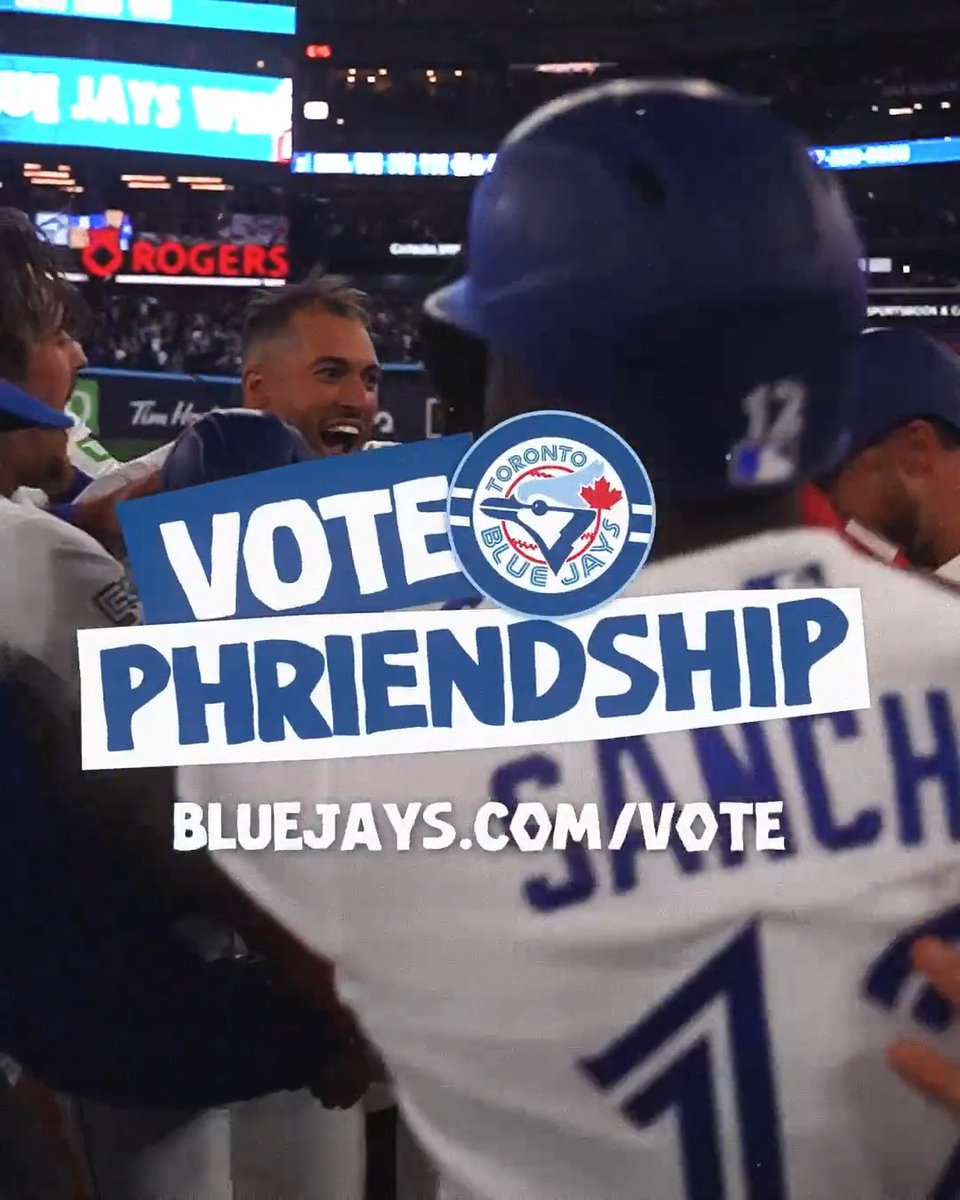 Brothers Go Together 🤗 Vote Blue Jays. Vote Phriendship: ⭐️