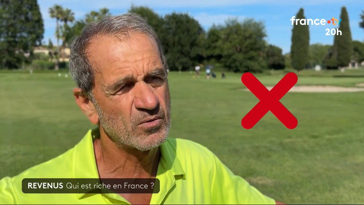 🇫🇷💰 Qui est vraiment riche en France ? L’Observatoire des inégalités estime qu’on l’est à partir de 4 300 € net par mois pour une personne seule, soit 5 millions de Français. #JT20h