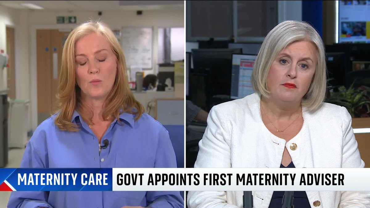 National Maternity Advisor Michelle Welsh MP tells Sarah-Jane Mee: 'Women and babies are being systematically failed, those working on the front line are being systematically failed and unless we make some big changes, that will continue' Watch live: